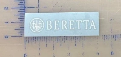 MB STICKERS Beretta Vinyl Decal Sticker - Multiple Sizes and Colors - Gun Rifle Box Bumper