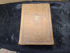 Vintage 1927 The Works Of Edgar Allan Poe In One Volume Leather Walter Black - Picture 1 of 9