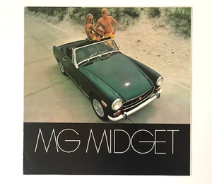 Brochure vendita MG Midget 1969 convertibile caratteristiche specifiche foto vintage - Foto 1 di 7