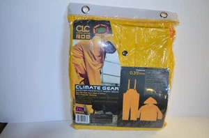CLC Work Gear, Men's (3) Piece PVC Climate Gear -Yellow - Picture 1 of 5