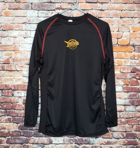 🔥 Indy Fuel Hockey Long Sleeve Compression Base Layer Shirt M / L Pro Stock Cover