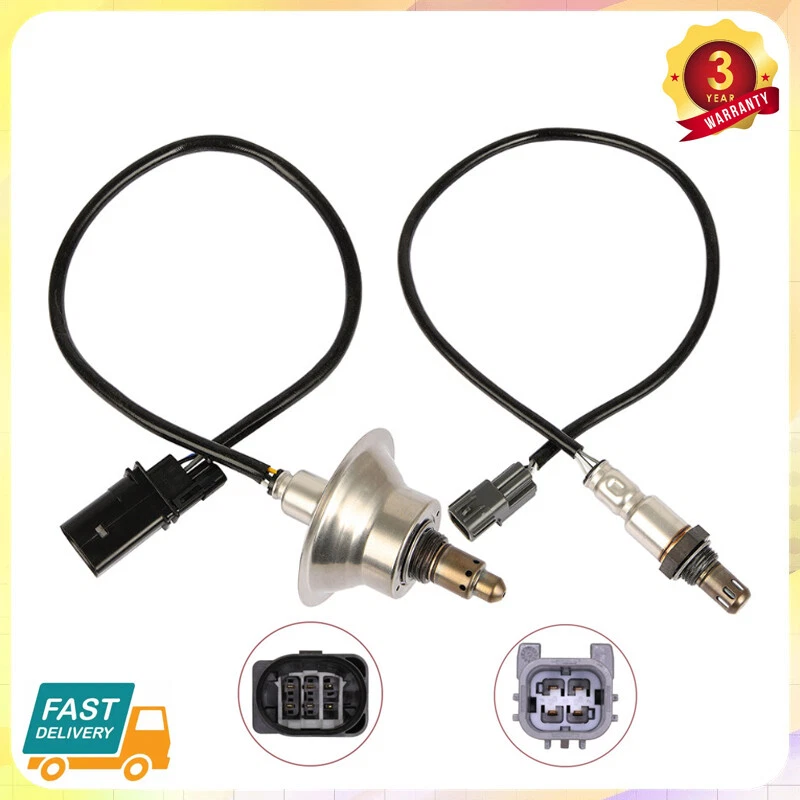 Set of 2 Oxygen Sensors For 2016-2018 Kia Optima Sorento 2.0L L4 Turbocharged US Foto 1 de 4