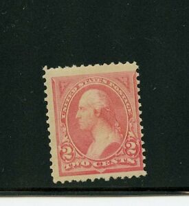 U. S. #248 (US579) Washington 2¢ pink Type I, 1894, MNH, FFVF, CV$90.00