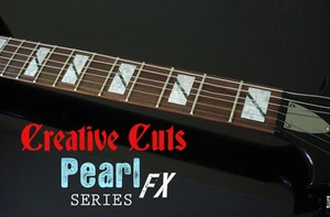 Split Blöcke MOP Block Bund Marker Inlay Aufkleber für Ibanez Künstler oder JEDE GITARRE - Bild 1 von 5