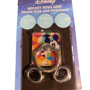 Disney Mickey Mouse Ring Grip-Phone Grip & Kickstand | DSNRG02 | Ships Free - Photo 1 sur 3