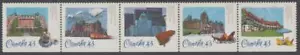 CANADA 1993 #1471ai - Historic CPR Hotels (Strip of 5) - MNH - Picture 1 of 1