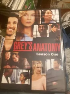 GREY'S ANATOMY Season 1 DVD-387 minute with BONUS FEATURES NEW & FACTORY SEALED - Picture 1 of 5