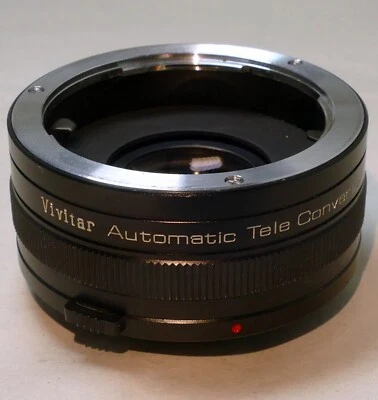 Vivitar 2X lens Teleconverter for Olympus OM mount 2X-21 for OM-2n - Image 1 of 4