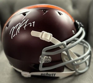 Cleveland Browns KAREEM HUNT Signed Autographed Authentic F/S Football Helmet Co - Picture 1 of 3
