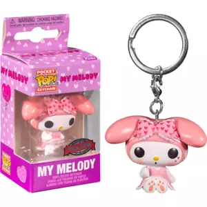 Sanrio - My Melody Sleepover Pocket Pop! Vinyl Keychain NEW Exclusive - Picture 1 of 1