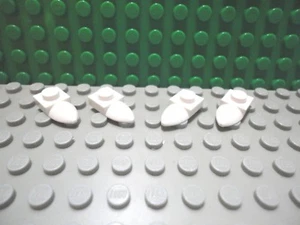 Lego 4 Blanco 1x1 Placa con Diente Bionicle NUEVO - Imagen 1 de 1