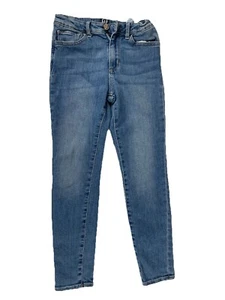 Gap Denim Stretch High Rise Jegging Girls 10 Blue Skinny Jeans - Picture 1 of 5