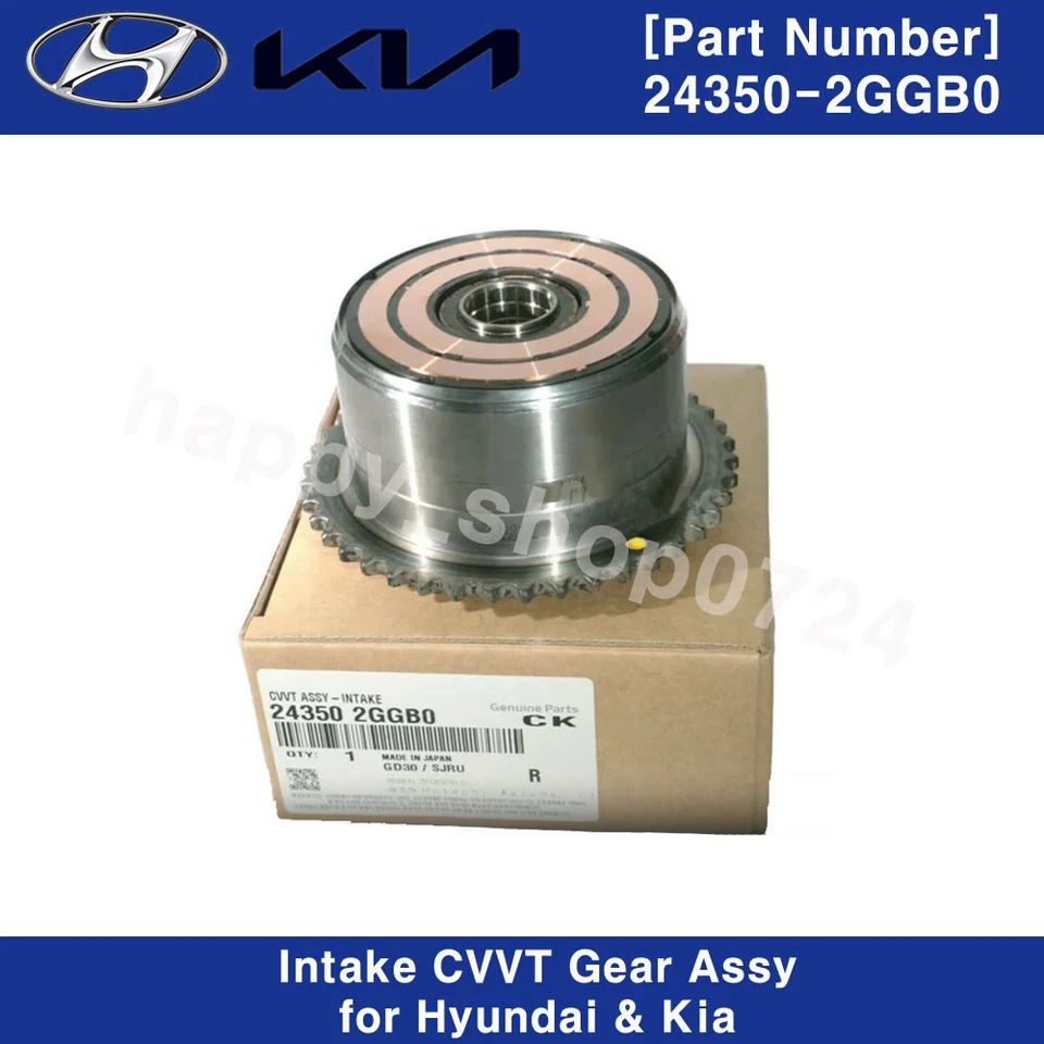 OEM Intake CVVT Assy 243502GGB0 for Hyundai Genesis Sonata Tucson Kia Sportage - Image 1 of 3