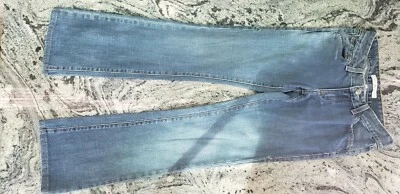 Pantalones de mezclilla acampanados Agave Nectar ajustados Bootcut ¡Talla 25! Foto 1 de 4