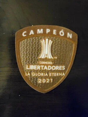 PALMEIRAS COPA LIBERTADORES CAMPEON 2021 JERSEY PATCH PARCHE, "LA GLORIA ETERNA" - Image 1 of 4