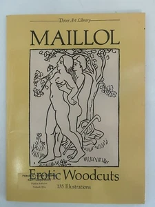 MAILLOL EROTIC WOODCUTS: 135 Illustrations RARE HTF 1988 Dover Publications VGC - Picture 1 of 6