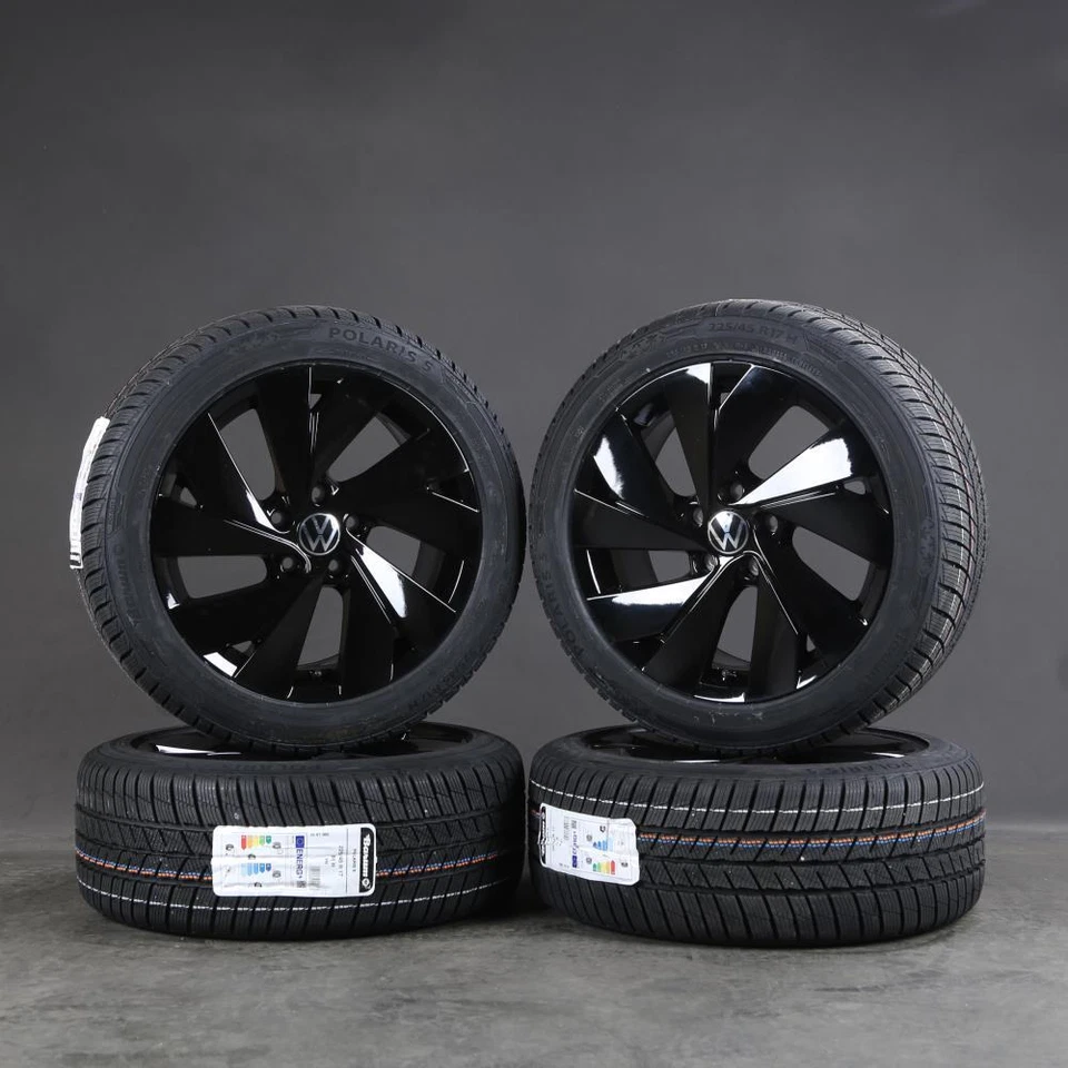 17 Zoll Winterräder original VW Golf 8 VIII Belmont 5H0601025BE Winterreifen - Bild 1 von 4