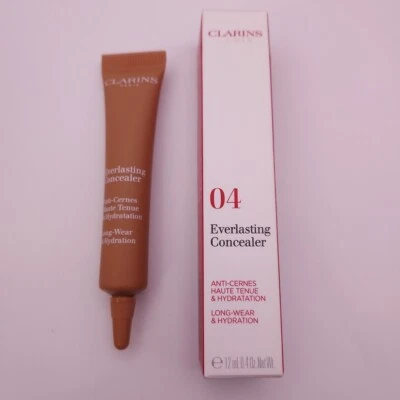 Clarins Everlasting Concealer .4oz Full Size 04 DEEP  - Image 1 of 4