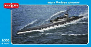 Mikro mir 350-025 - 1/350 Submarino británico clase M Primera Guerra Mundial, modelo a escala - Imagen 1 de 12