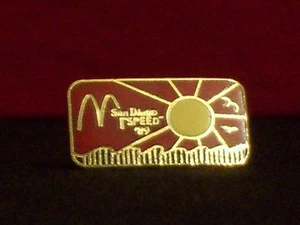McDonald's "San Diego Speed '89" Vintage 1980's Crew Award Pinback - Picture 1 of 1
