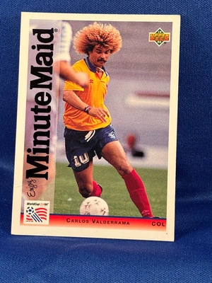 Карлос Вальдеррама No2 1994 Upper Deck Minute Maid Кубок мира Колумбия - Изображение 1 из 2