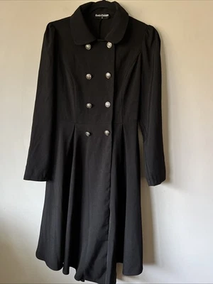 Scarlet Darkness Victorian Jacket Vintage Long Steampunk Gothic Coat size Small - Image 1 of 4