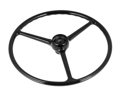 Omix Steering Wheel Black for 1966-1975 Jeep CJ Models * Fits CJ5 & CJ6 - Image 1 of 2