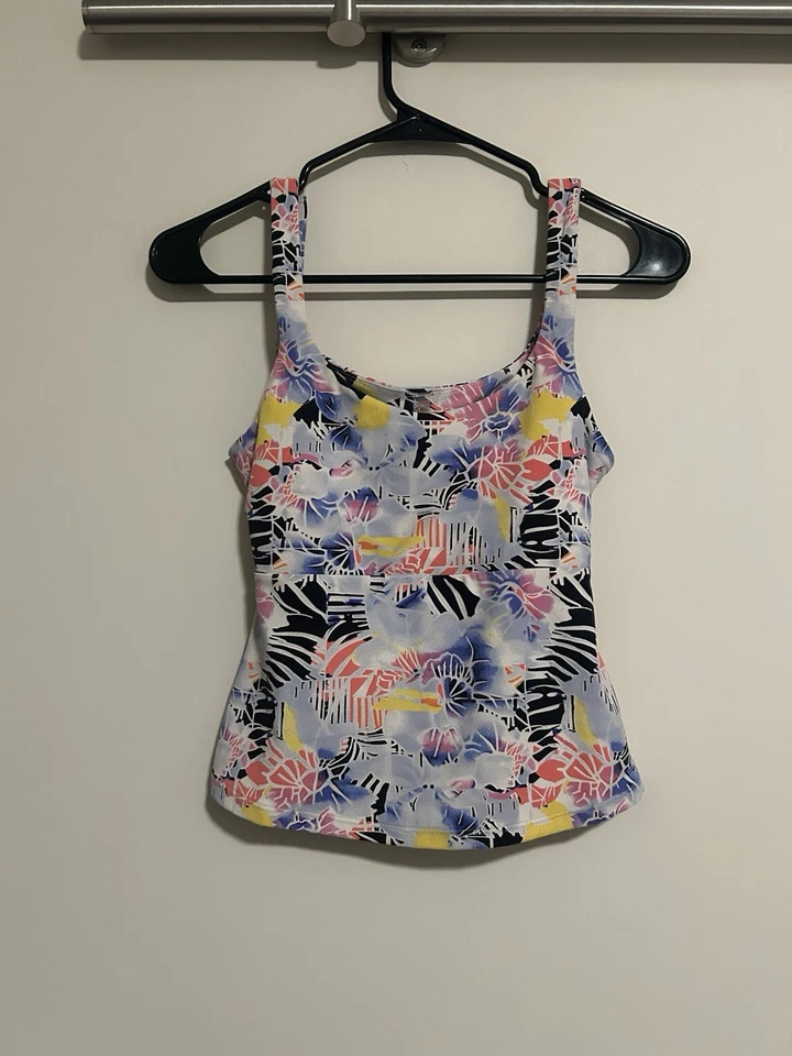 Novo tanque de pilates floral multicolorido FP Movement by Free People novo com etiquetas - Imagem 1 de 4
