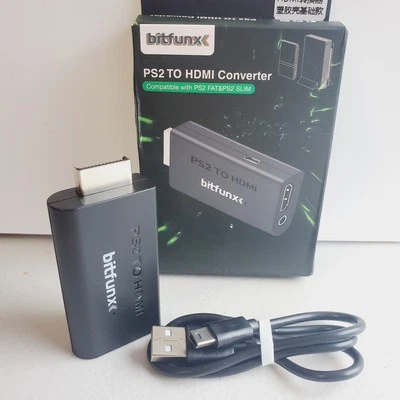 PS2 To HDMI Converter Adapter HD Cable For Playstation 2 ~480, 576, 720, 1080 US - Image 1 of 4