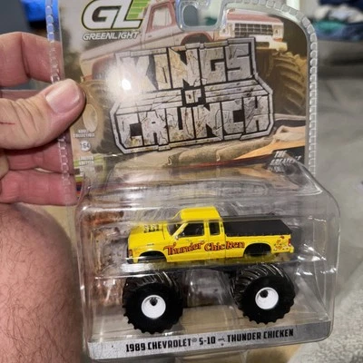 Greenlight Die-Cast 1989 Chevrolet S-10 Thunder Chicken 1:64  Kings of Crunch - Image 1 of 4