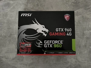 MSI GeForce GTX 960 Gaming 4G Grafikkarte 4GB GDDR5 - Bild 1 von 4