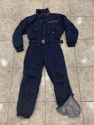 男式 44 KILLY 滑雪雪服雪地服连身裤雪地摩托车滑雪板蓝色 — 第 1/4 张图片