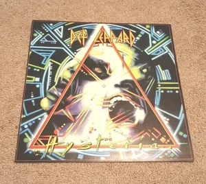 Póster promocional plano EX Def Leppard Record Co. 12x12 - Imagen 1 de 2