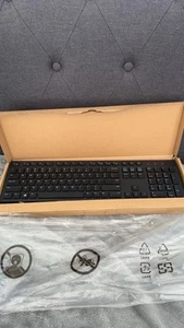 Original DELL KB216-BK USB WIRED KEYBOARD 0DJ454 104- BRAND NEW IN BOX - Picture 1 of 2
