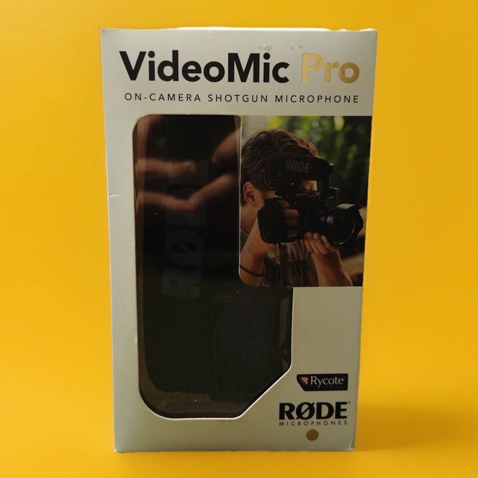 Micrófono de escopeta para cámara Rode VideoMic Pro con montaje amortiguador Foto 1 de 4
