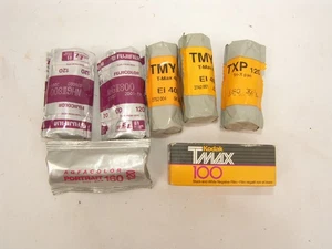 Lot of 7 Kodak Fuji NHG Kodak TMX Agfa XPS 120 Roll Negative Film Expired 2001/2 - Picture 1 of 7