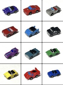 12 Galoob Micro Machines Insiders Ultrasmall Mini