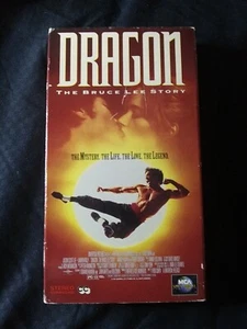 Dragon: The Bruce Lee Story Used On VHS  - Picture 1 of 3