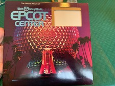 Walt Disney World Epcot Center LP 1983 Record Vinyl Album Sleeve Only Cassette