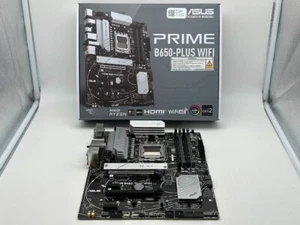 ASUS PRIME B650-PLUS WIFI AMD AM5 ATX motherboard READ/FOR PARTS - Picture 1 of 9