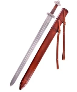 Beautiful Anglo-Saxon sword, battle-ready (blunt 3 mm) - Picture 1 of 4