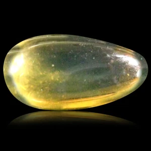 1.92 ct Shimmering Fancy Cabochon Cut (11 x 6 mm) Un-Heated Orange Fire Opal - Picture 1 of 1
