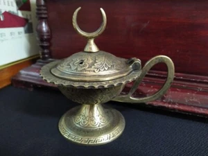 Handgefertigtes Messing Räuchergefäß - Antik Stil Räuchergefäß authentisches Design - Bild 1 von 7