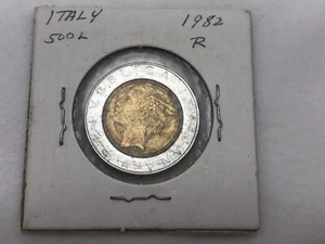 Italy, 500 Lire, 1982, Rome, Bi-Metallic, KM:111  #182 - Picture 1 of 8