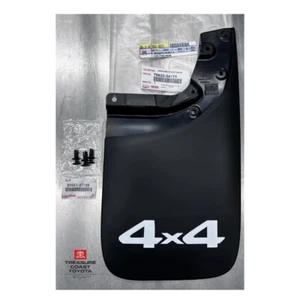 NEW OEM 2005-2015 TOYOTA TACOMA RIGHT SIDE 4X4 MUDGUARD 1PC W/clips - Picture 1 of 3