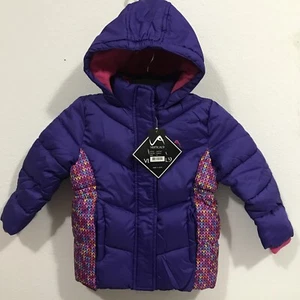 VERTIKAL 9 MÄDCHEN WINTERJACKE GRÖSSE 4T LILA NEU MIT ETIKETT (7-TW-256) - Bild 1 von 10