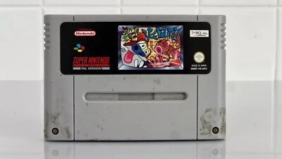 The Ren & Stimpy Show: Veediots! (1993) SNES Super Nintendo Game Cartridge PAL - Image 1 of 3