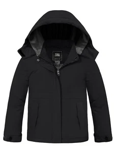 ZSHOW Girls' Waterproof Ski Jacket Warm Winter Coat Thicken Quilted Snow Coat - Picture 1 of 54