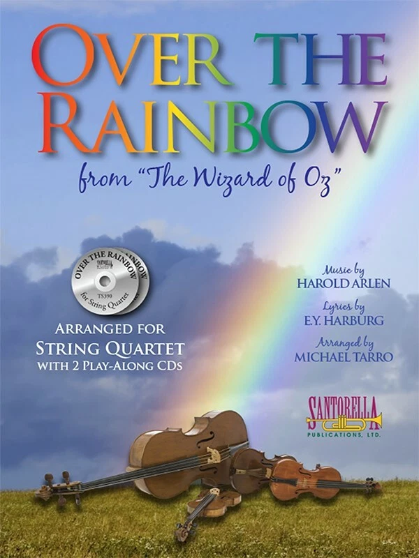 Over The Rainbow for String Quartet * Ships Directly from Publisher! - Image 1 of 1