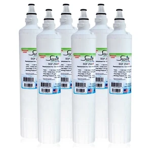 Filtro de agua para refrigerador Sub-Zero 4290510 4204490 SGF-ZS48 Rx (paquete de 6) - Imagen 1 de 9